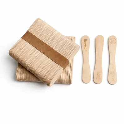 Ice Cream Wooden Sticks &amp; Spoons